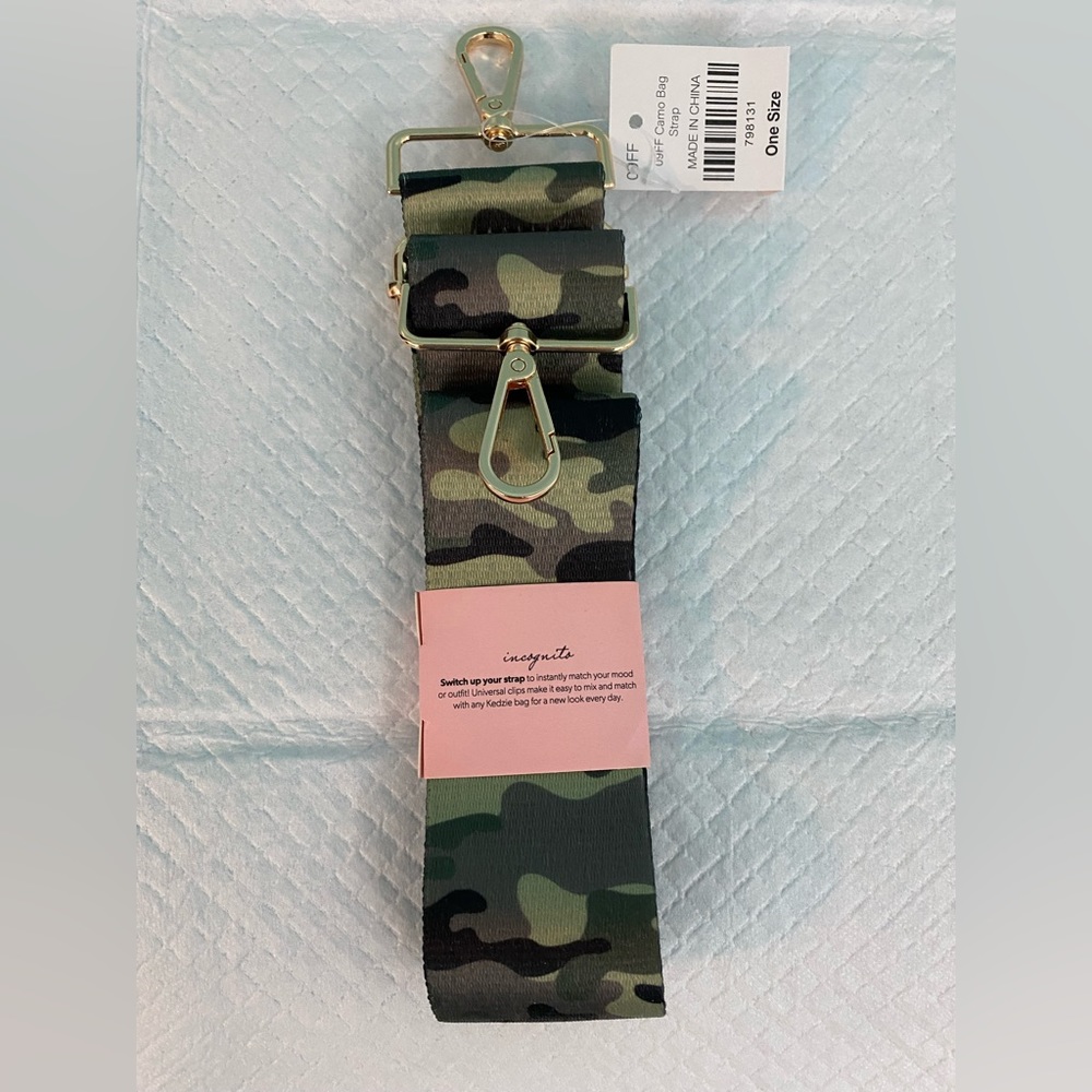Kenzie bag/crossbody strap Camo New with Tags